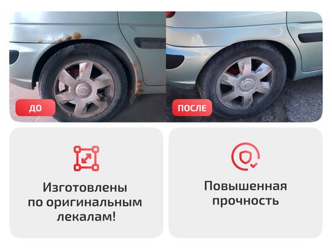 Задние арки для Toyota RAV4 I